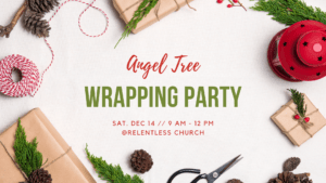 Angel Tree Wrapping Party