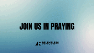 Join us in praying