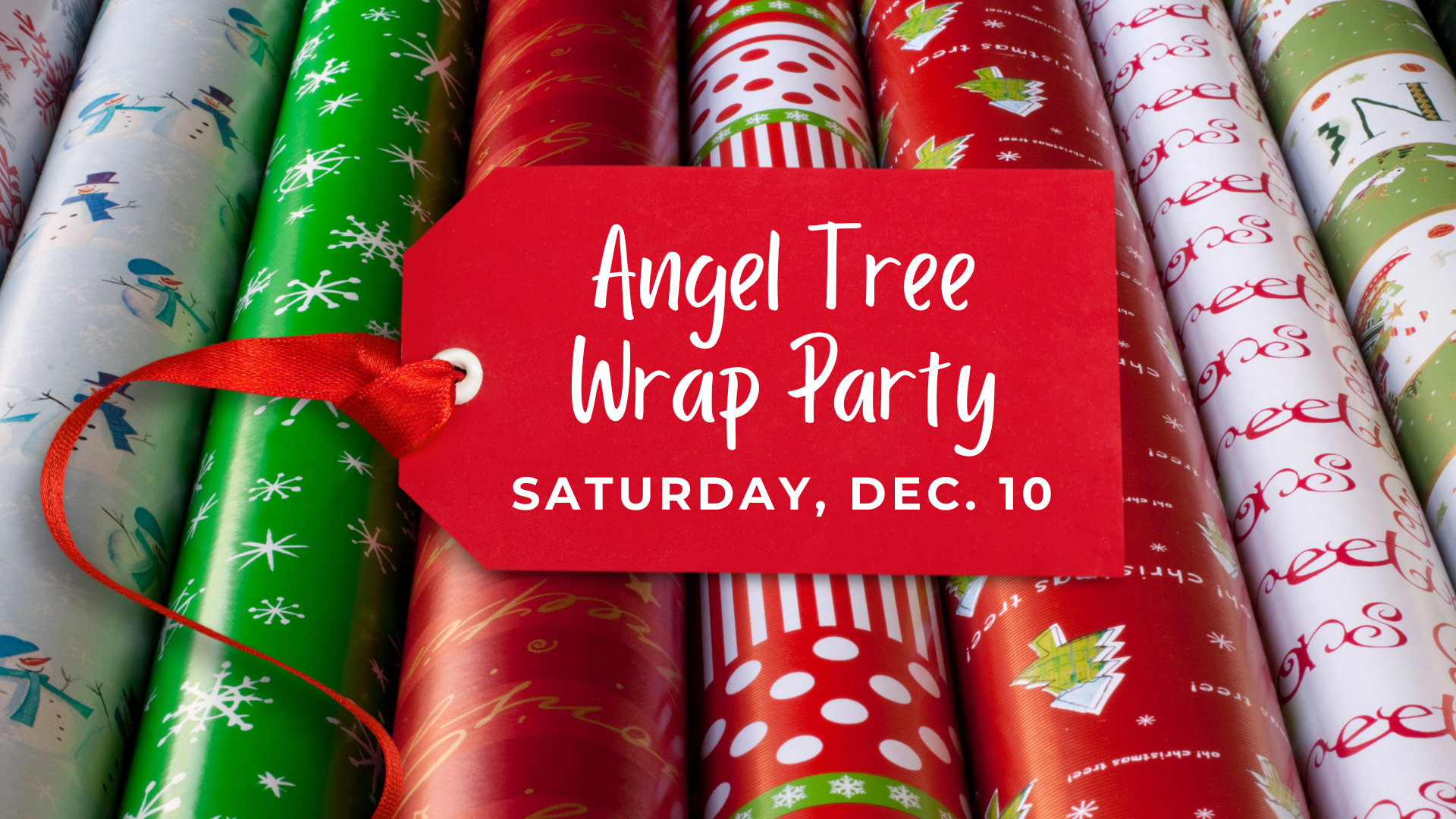 Angel Tree Wrap Party